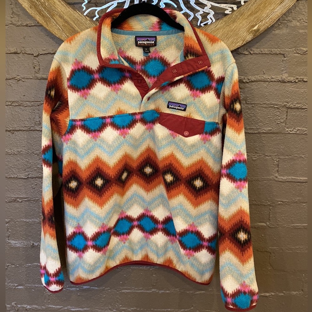 Patagonia Synchilla Timber Twist in Small 🌲
